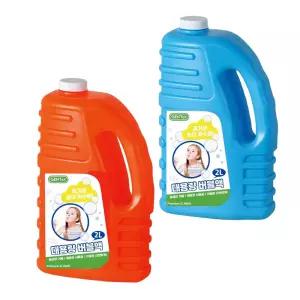 젠토이 버블건 리필액 2L + 2L (총 4L) 대용량 / 버블액 용액 비눗방울 리필 컬러풀 나들이 장난감
