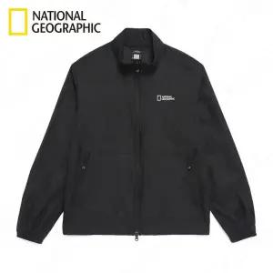 내셔널지오그래픽 NATIONALGEOGRAPHIC N262UJP020 라이트팩 스탠드넥 풀집업 바람막이 BLACK N262UJP020099