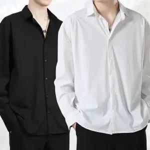 [하프클럽/셀러허브_여성트랜드패션]남자 셔츠 링클프리 정장 남방 긴팔 와