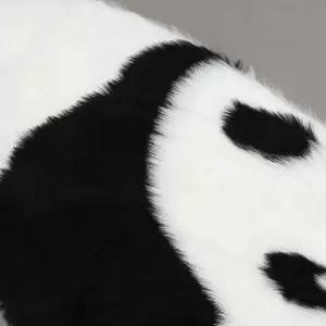 애니멀 장모 러그 판다 인테리어러그 카페트