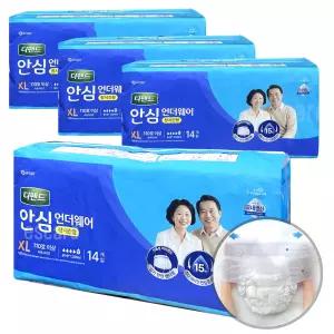 디펜드 안심 언더웨어 장시간용 특대형 14매x4팩