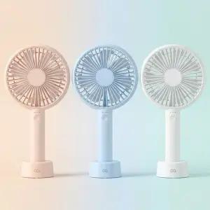 오아 라운드핸디맥스 휴대용 초강력 미니 손 선풍기 무선 BLDC 핸드 소형 손풍기