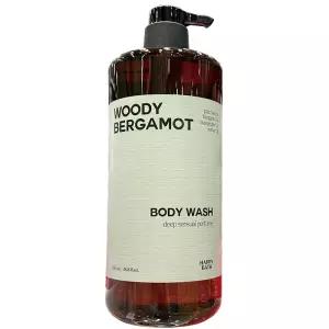 해피바스 딥센슈얼 퍼퓸 우디&베르가못 바디워시 1150ml