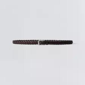 [이지오]Classic weaving belt_Brown