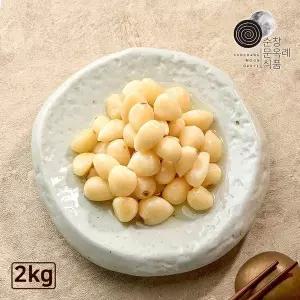 [순창 문옥례 식품]알마늘 장아찌 2kg 밀폐용기