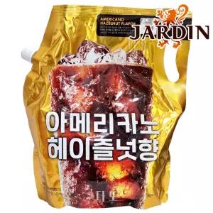 쟈뎅 대용량 아메리카노 헤이즐넛향 파우치 1.5L