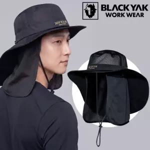 블랙야크 S-와이드 메쉬 햇모자 긴차양 목가리개모자 풀커버 자외선차단