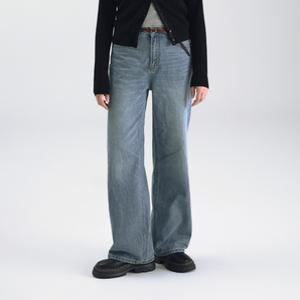 [AK평택점] [후아유] Semi Wide Denim(F) / WHTJF4911F