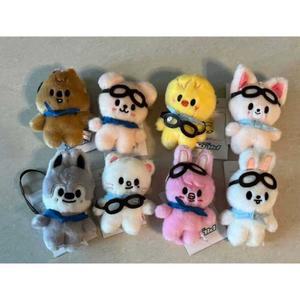 스키즈 파일럿 8종세트 굿즈 핑크피그 스키주 옐로우치킨 10CM 1개 인형 스트레이키즈
