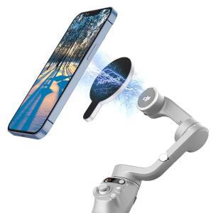 DJI 마그네틱 마운트 휴대폰 홀더 클램프 - Magsafe Osmo 모바일 8 7P 7 SE 6 5 4 어댑터 자석 클립 링 퀵 릴리즈 OM 짐벌 스태빌라이저 액세서리용