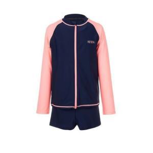 [AK분당점] [레노마수영복] 여아동 3PCS 원피스 래쉬가드 세트 수영복 GS2C971_NV