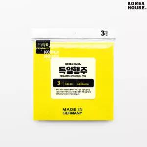 부직포 주방행주 독일행주 3매입 설거지 세차 청소용