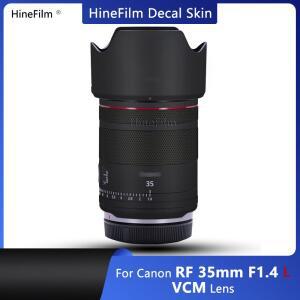 Hinefilm 캐논 RF35mm F1.4 L VCM 렌즈 스티커 랩 필름 캐논 RF35 F1.4 렌즈 스킨 보호대 RF35F1.4L 커버 3