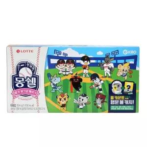 신상 롯데 몽쉘 딸기 KBO 기획 204g