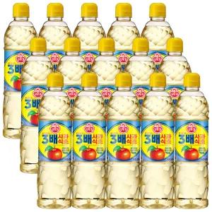 오뚜기 3배 사과식초 900ml x 15개 / 조미료 양념