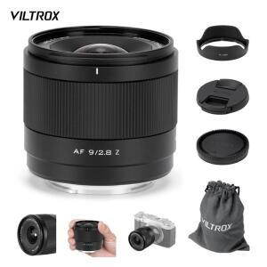 VILTROX AF 9mm F2.8 에어 프라임 렌즈 APS-C 자동 초점 카메라 렌즈 초광각 대구경 니콘 Z 소니 E 후지 XF