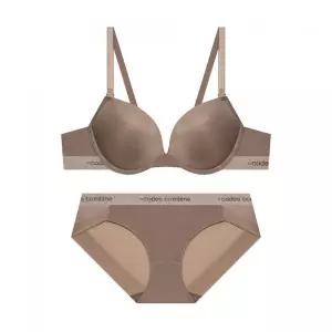 매장정품 CODES COMBINE 코데즈컴바인 INNERWEAR 무드업 골드밴딩 브라 햄팬티 세트 CEWRPB81SET 1036099