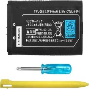 닌텐도 DSi NDSi용 OSTENT 840mAh 충전식 리튬 이온 배터리 + 도구 펜 팩 키트
