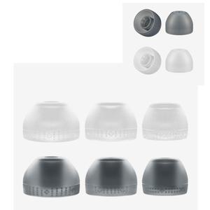 소니 호환호환 WI-C400 이어 팁 컵 슬리브 S/M/L 버드 헤드폰 커버에 맞는 3 쌍의 실리콘