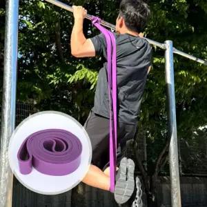 턱걸이밴드 풀업 헬스용품 보라 철봉 4단계 Jpar