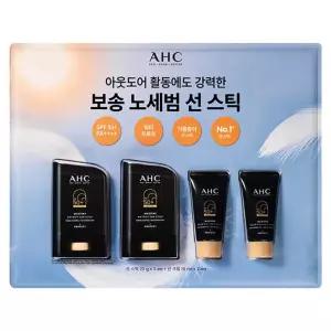 AHC 마스터즈 선스틱22g x 2개 + 선크림 10g x 2개