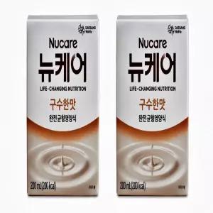 뉴케어 구수한맛 식사대용 균형영양식 200ml 60팩
