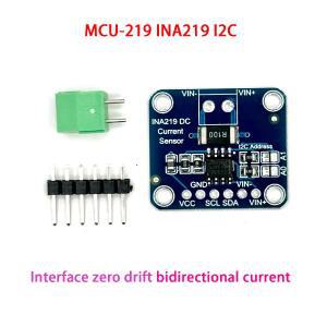 MCU-219 INA219 I2C 포트 제로 드리프트 양방향 전류 공급 모니터링 센서 모듈