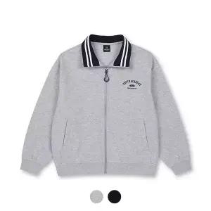 [폴햄키즈] 영스터 공용 더블피케 컬러배색 립 카라 가디건_PKE1TC3710