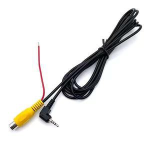 후방카메라배선 QXNY 후방 카메라 RCA 변환 후진 차량 차량용 5MM 주차 케이블 블랙박스 DVR 연결