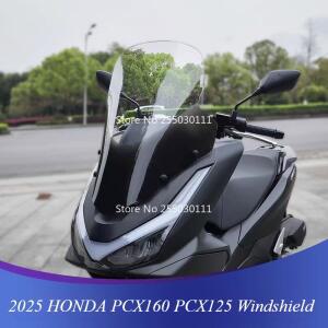 PCX윈드스크린 2025년형 PCX160 PCX125 윈드스크린 윈드쉴드 오토바이 125 디플렉터에 66CM PCX 76CM 160 윈드