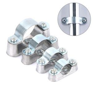 벽에서 나사가 5Pcs 파이프 클램프 카드 안장 라인 클립 16mm 20mm 멀리