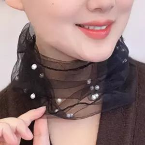 [룽스_62]미니 넥워머 여름머플러 목가리개 자외선차단 1P