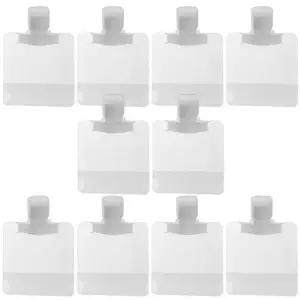 [룽스_62]휴대 샴푸 리필 휴대용기 투명파우치 30ml 10pcs