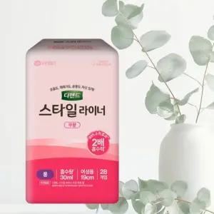 [디펜드] 디펜드 요실금 스타일 라이너 여성용 무향 롱 28매 1팩 팬티라이너 소변패드