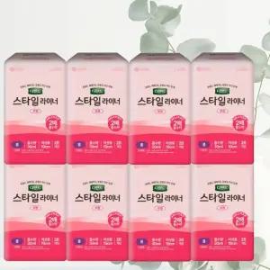 [디펜드] 디펜드 요실금 스타일 라이너 여성용 무향 롱 28매 8팩 팬티라이너 소변패드