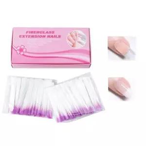 [룽스_62]유리섬유 화이버 네일연장팁 글라스 100pcs