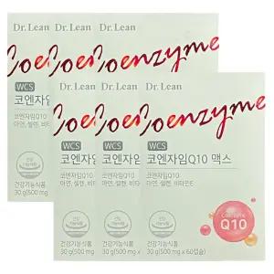닥터린 코엔자임Q10 맥스 코큐텐 60캡슐 x 6개