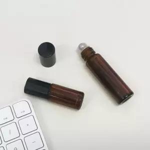 [룽스_62]컬러 유리 롤온 공병 롤러볼용기 투명 갈색 5ml