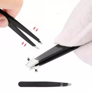 [룽스_62]눈썹 속눈썹 인그로우 흰머리 스테인리스 족집게