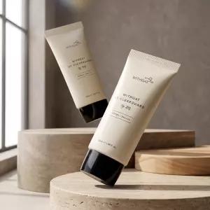 데일리 백탁없는 남자 선크림 SPF 50+ PA++++ 이지워셔블 위드갓 50ml, 1개