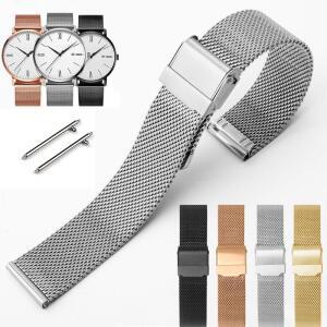 DW용 퀵릴리즈 밀라노 스트랩 범용 팔찌, 0.6 메쉬 스테인레스 스틸, 20mm, 18mm