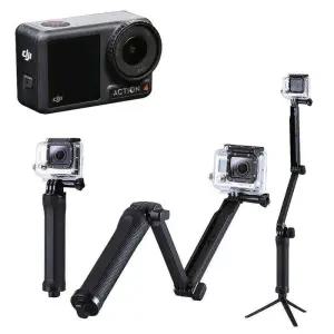[룽스_63]액션 호환 카메라 액션캠 접이식 셀카봉 OSMO 4