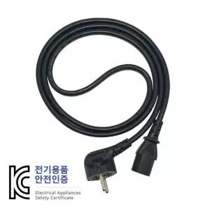 [룽스_63]전원파워케이블 벌크 220V 10A 8자케이블 1.8M