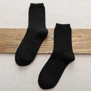 남성용 중목 양말 블랙 남자긴목양말 남성기능성양말 신사장목양말