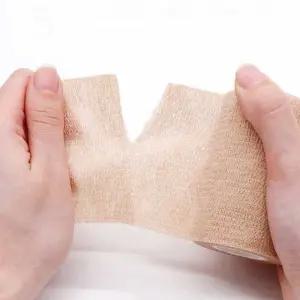 테이핑 스포츠 자가 점착식 테이프 탄력 밴드 압박