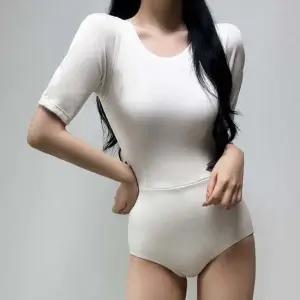 (44~77)M L XL 퍼프 절개라인 모노키니 원피스 비키니 수영복