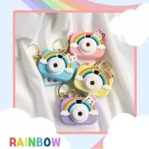 레인보우 애니멀 미니 빔 카메라 장난감 키링 4Colors
