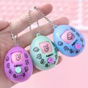 가방고리 굿즈 미니 휴대용 게임기 장난감 키홀더-WFO8OK9