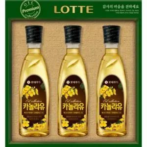 롯데푸드 오일 컬렉션 카놀라유 1호 식용유 선물세트