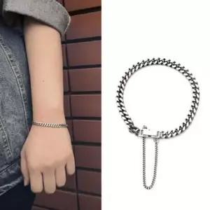925 남녀공용 유니크 볼드 5mm 실버팔찌 SH112_16cm 실버팔찌